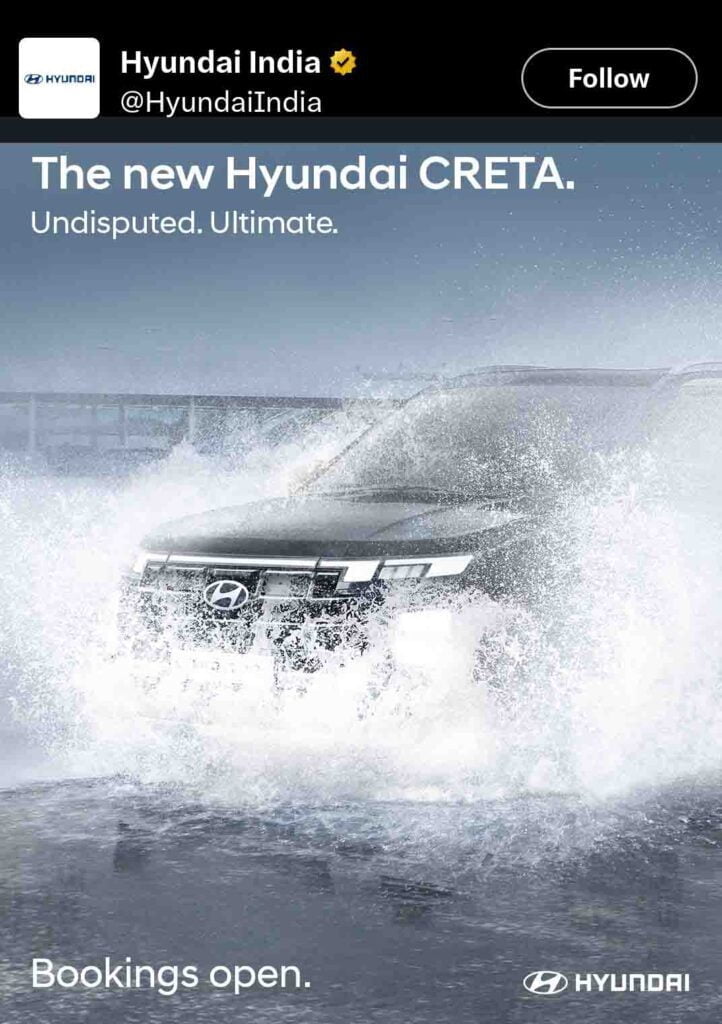 Hyundai Creta Facelift 2024 bookings open in India