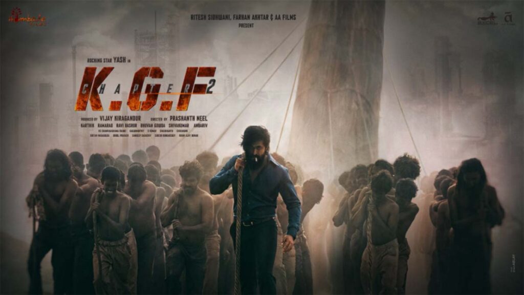 KGF Chapter 2 Movie Poster (Twitter)